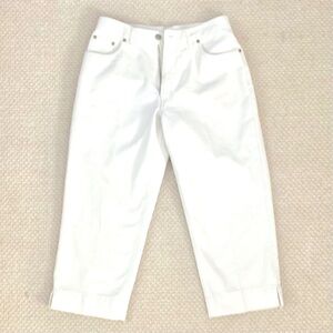 Eddie Bauer 100% Cotton Cropped Trousers